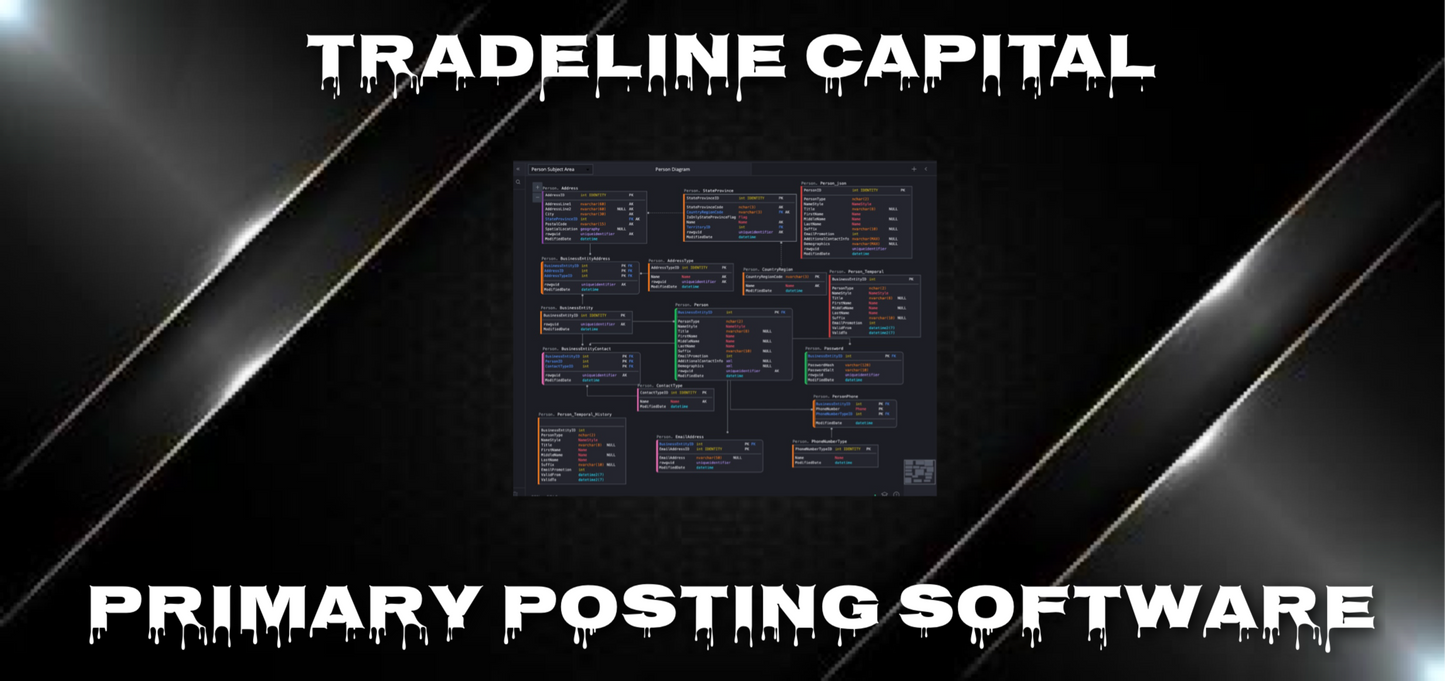 Primary Tradeline Posting Software